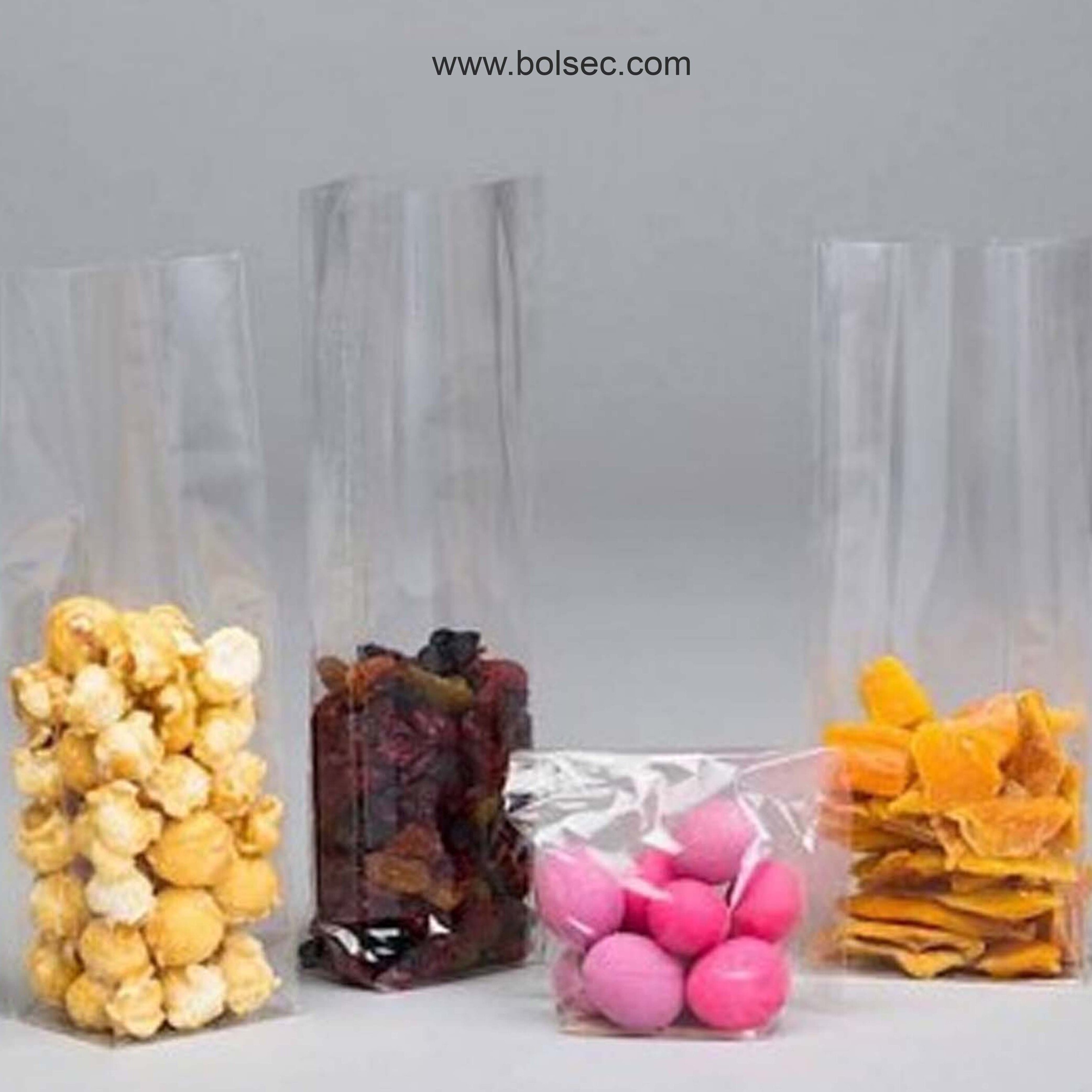 venta de bolsas de celofan con fuelle